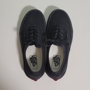 Black Vans Authentic Shoes